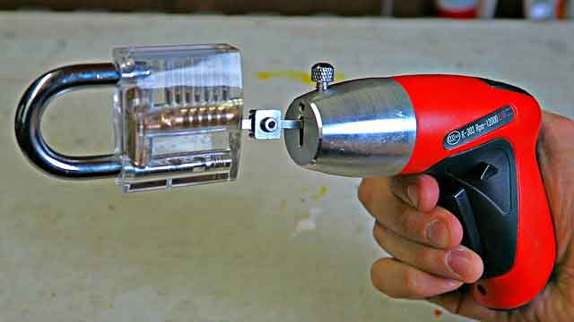 How to use an Electric Lock Pick Gun